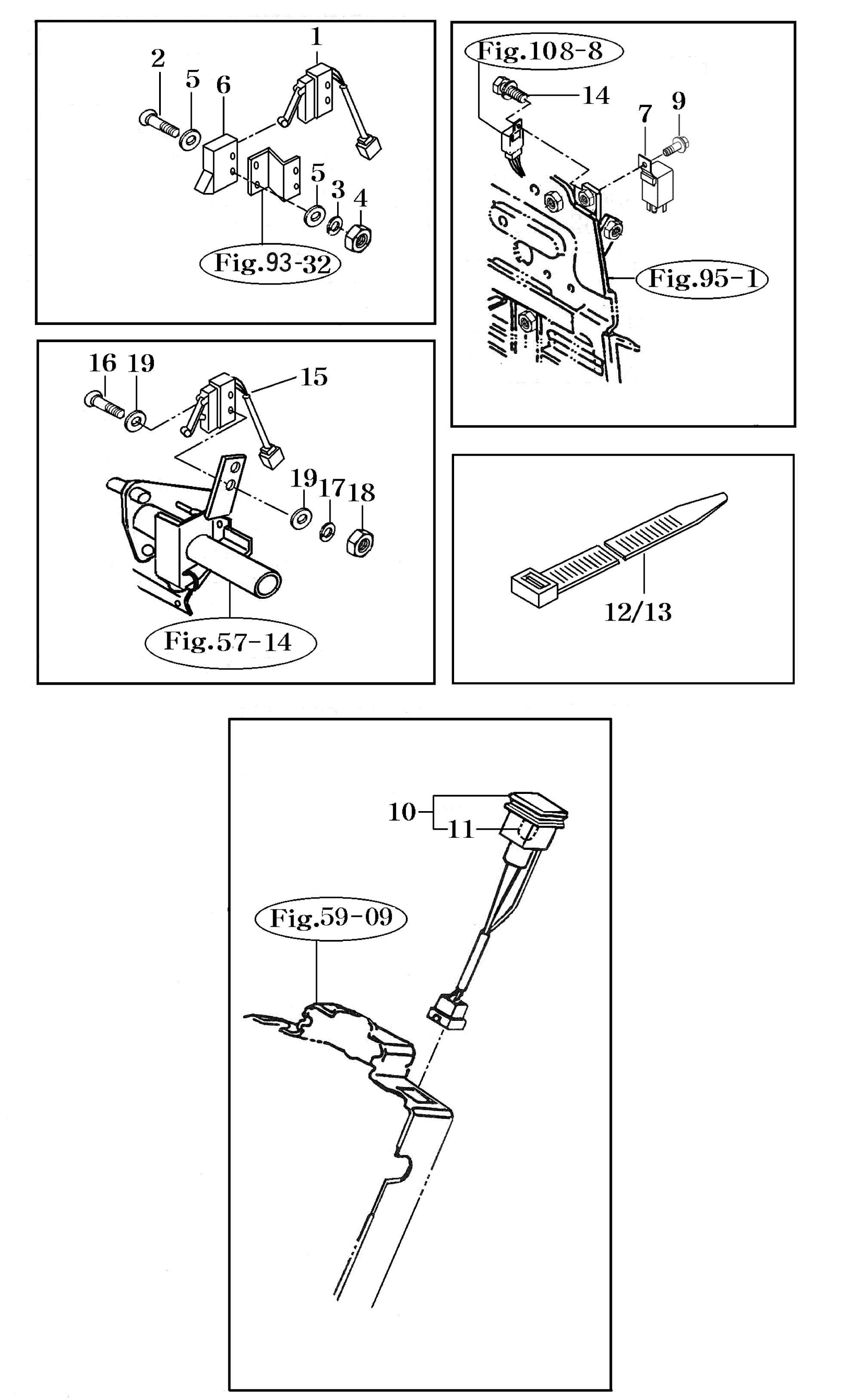 105 - P.T.O CONTROL SWITCH