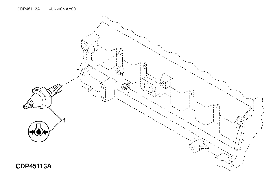 122 - OIL PRESSURE SWITCH
