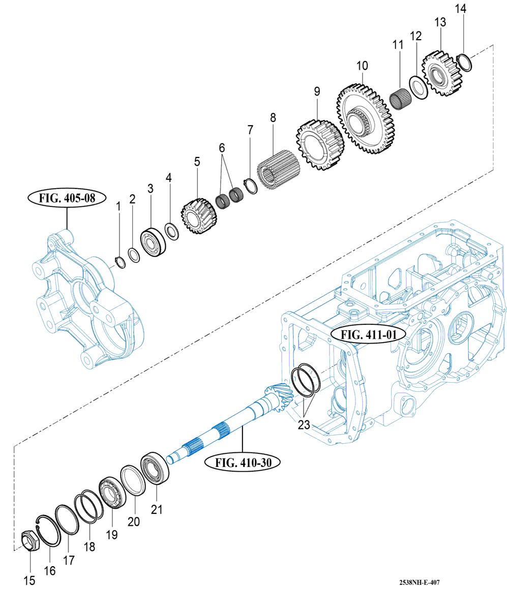 407 - PINION GEARS