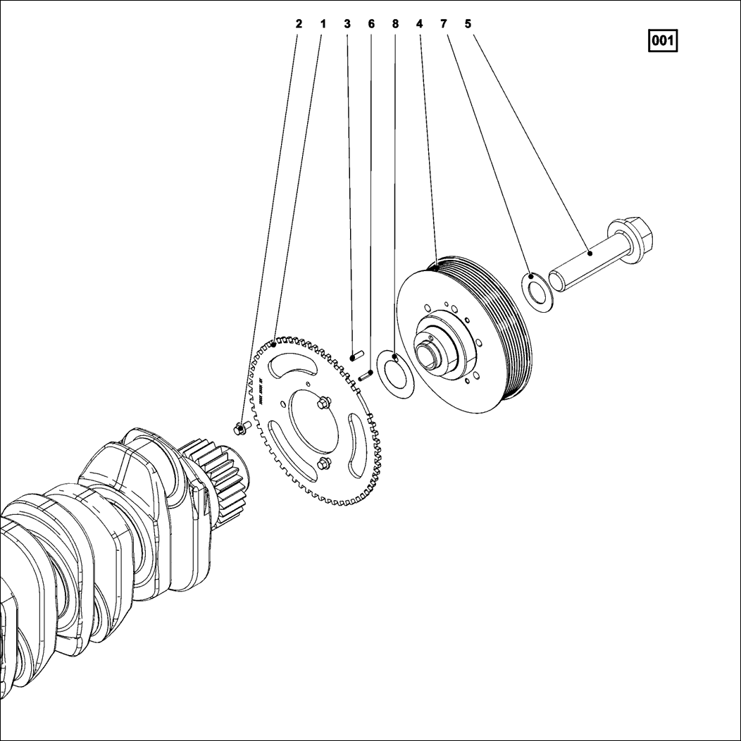 108 - V-RIB.BELT PULLEY