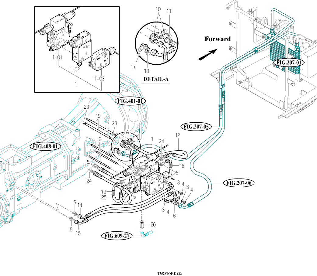 612 - P.T.O VALVE