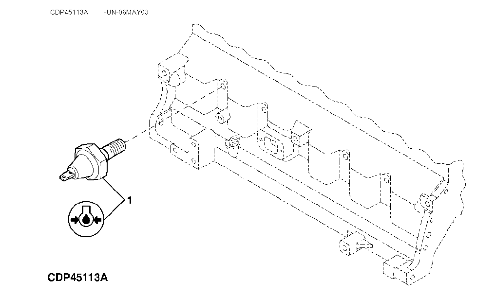 122 - OIL PRESSURE SWITCH