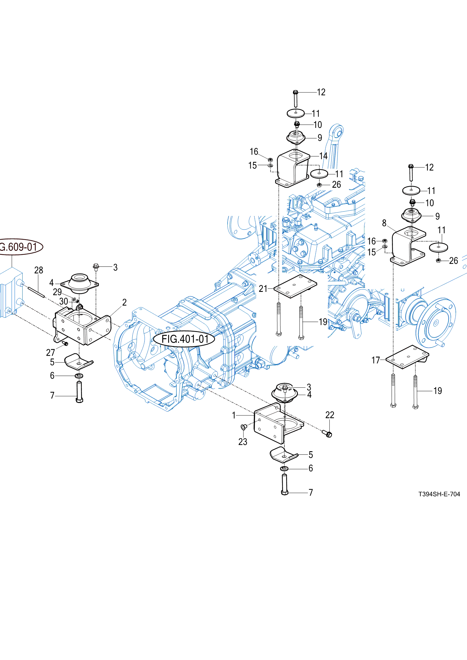 704 - FRONT & REAR MOUNTING