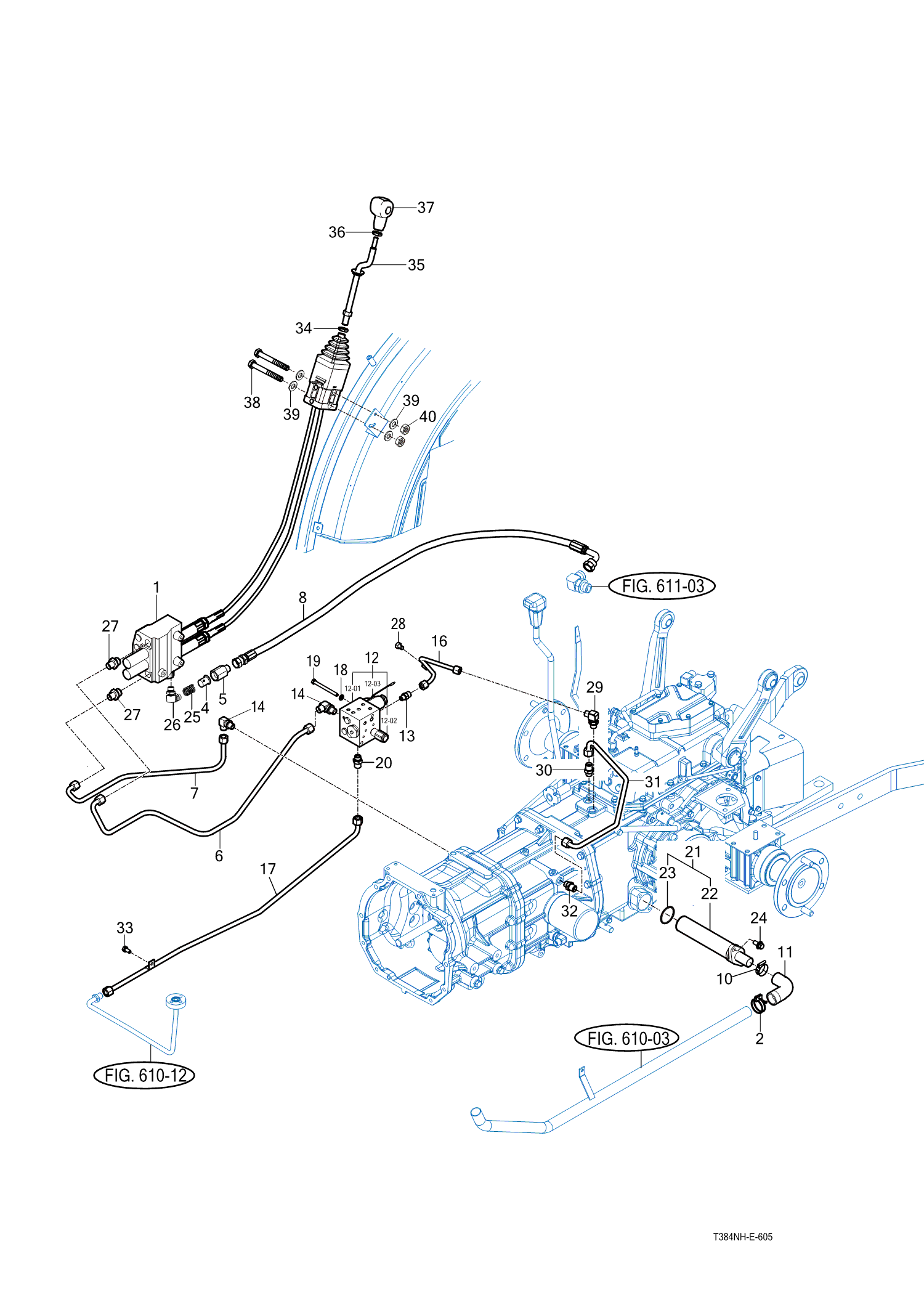 609 - HYDRAULIC PIPE (1) 609 - HYDRAULIC PIPE (1)
