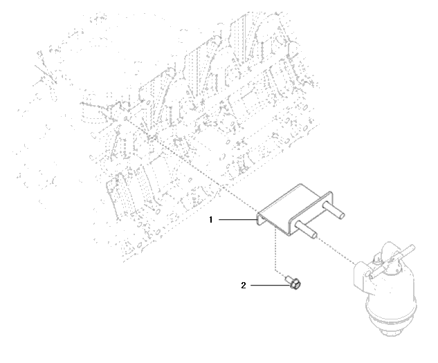 135 - FUEL FILTER BRACKET ASS'Y (2022-01-01 ~)