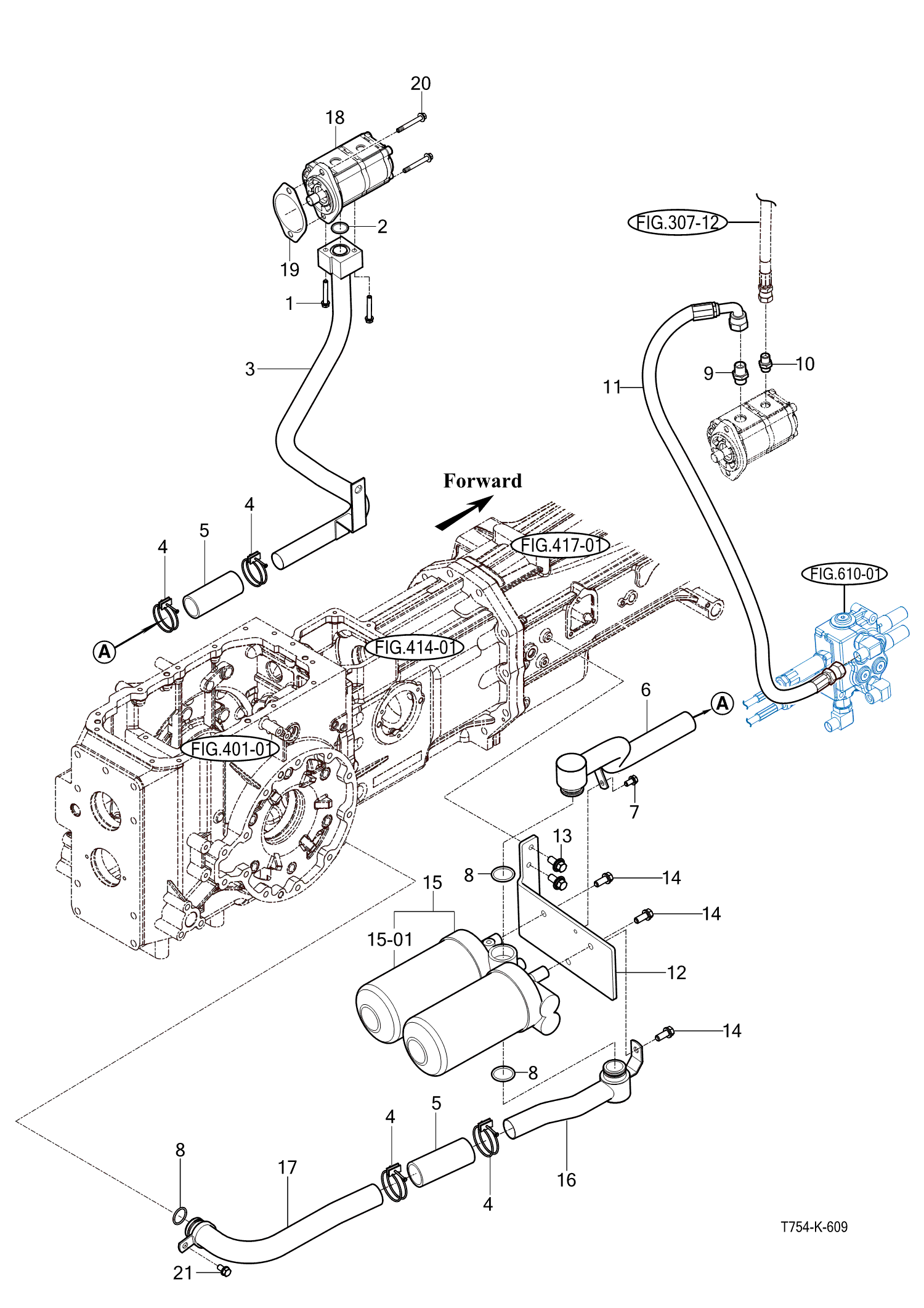 609 - HYDRAULIC PIPE