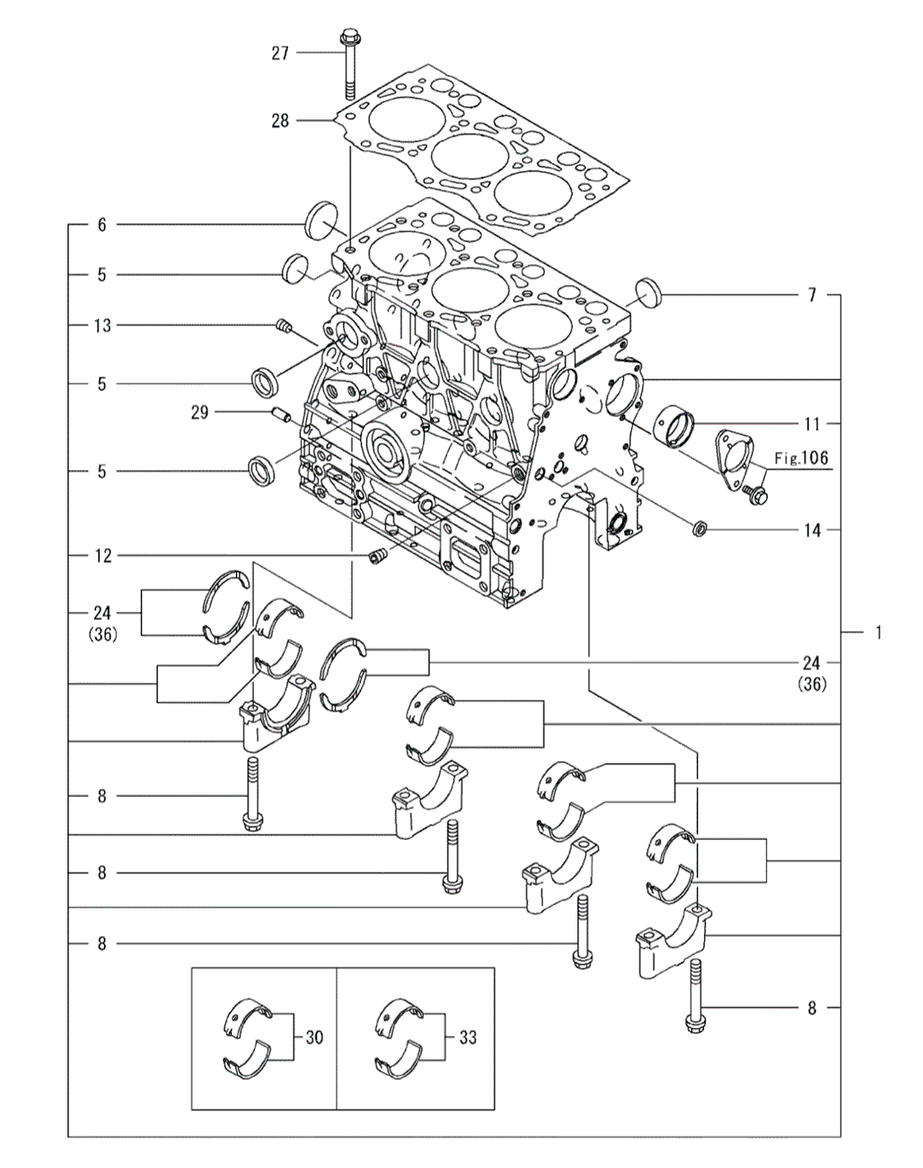 101 - CYLINDER BLOCK