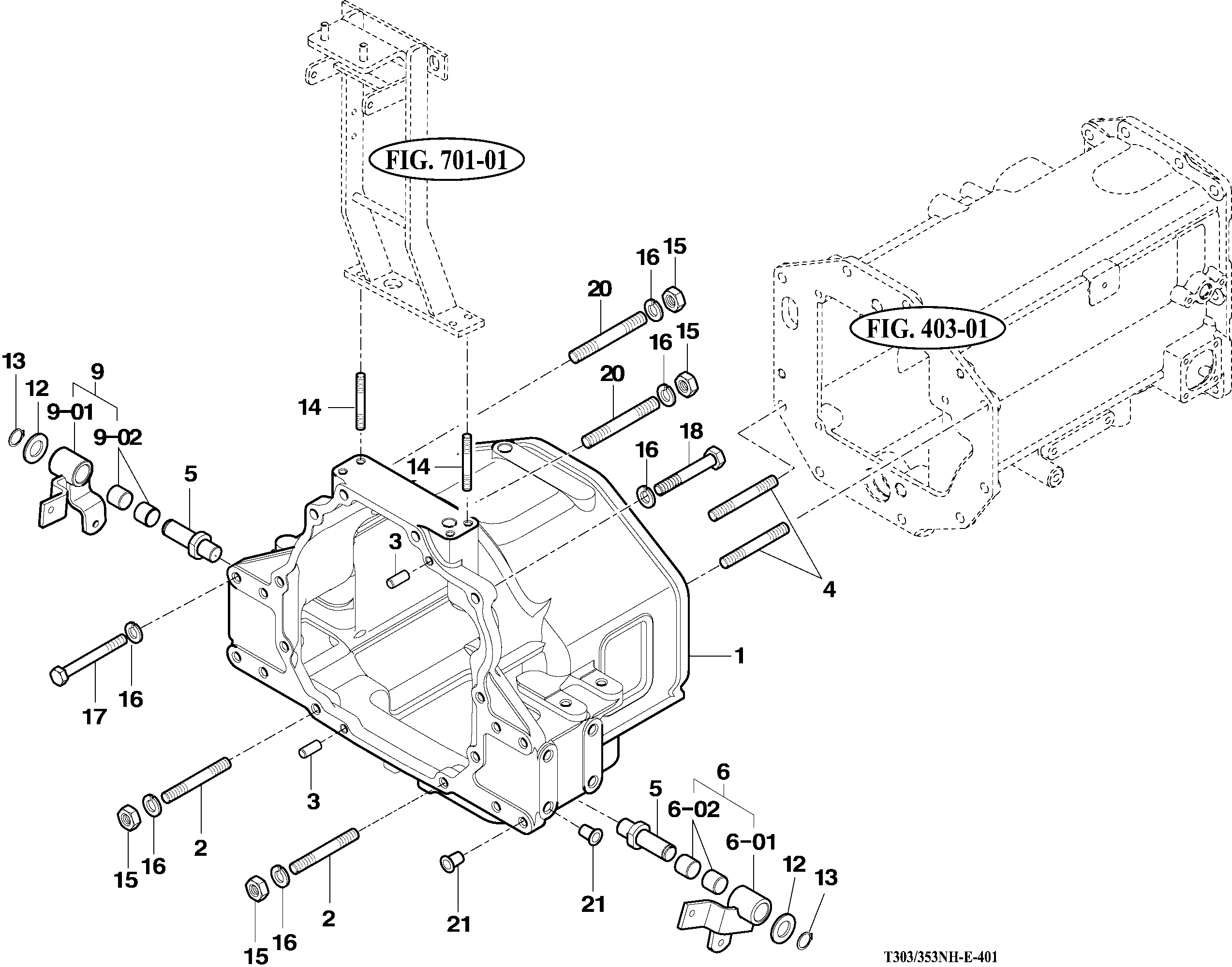 401 - FRONT TRANSMISSION CASE
