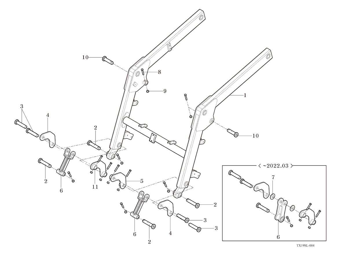 004 - BOOM ASSEMBLY