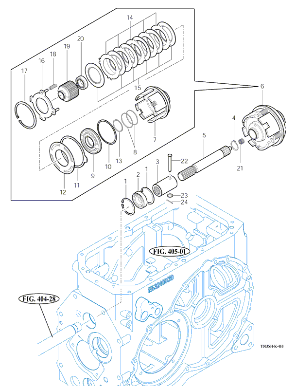 410 - P.T.O DRIVE SHAFT