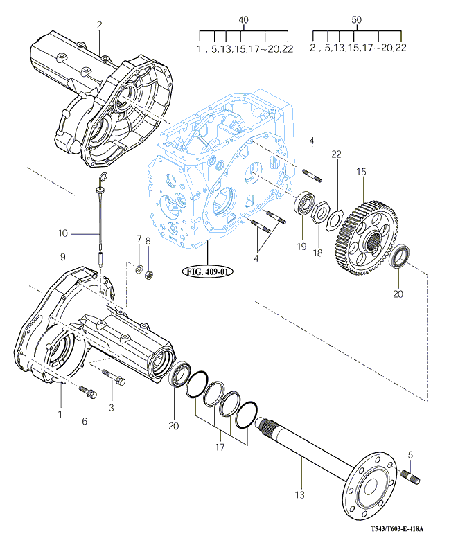 419 - REAR AXLE HOUSING