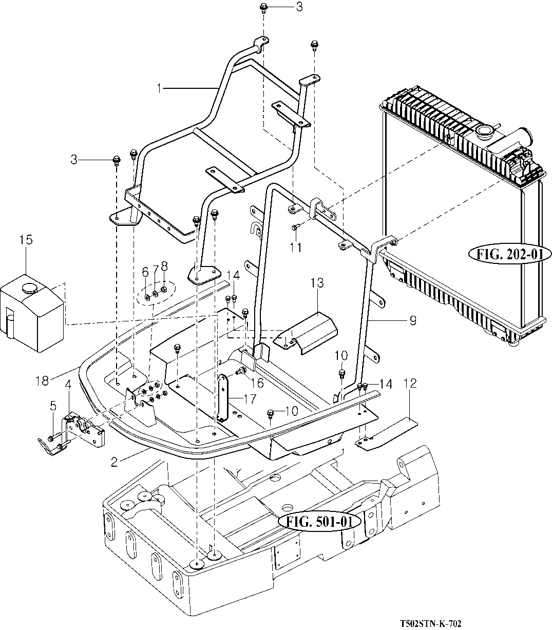 702 - FRONT FRAME