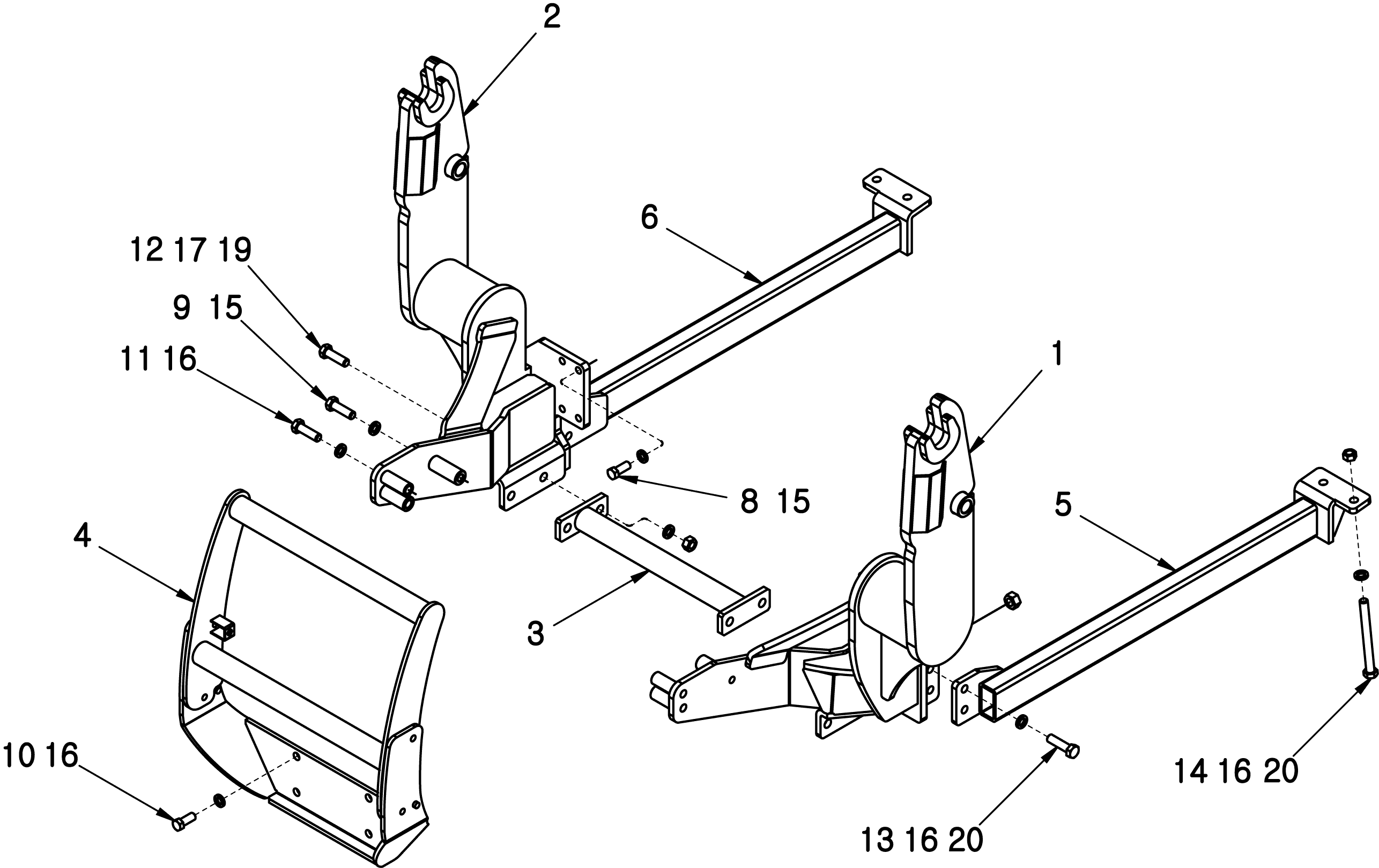 020 - MOUNTING ASS'Y