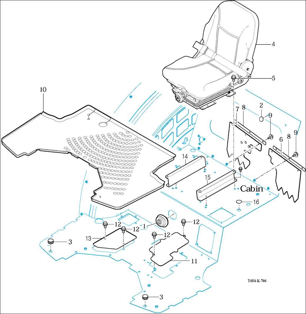 706 - SEAT & MAT