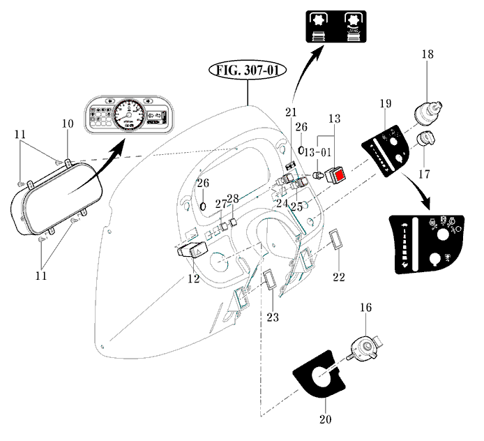 803 - INSTRUMENT PANEL