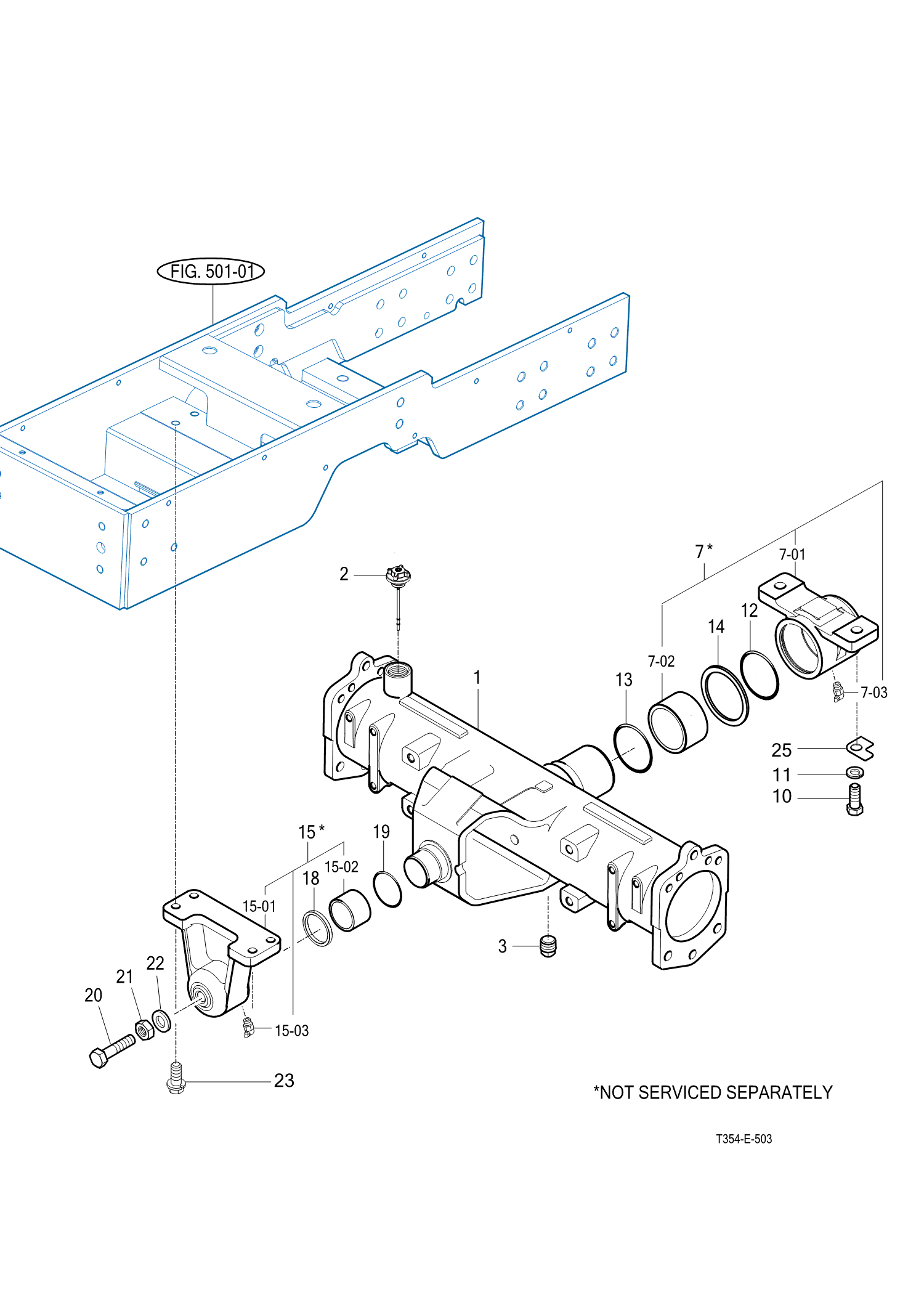 503 - FRONT AXLE HOUSING (2022-07-31 ~)