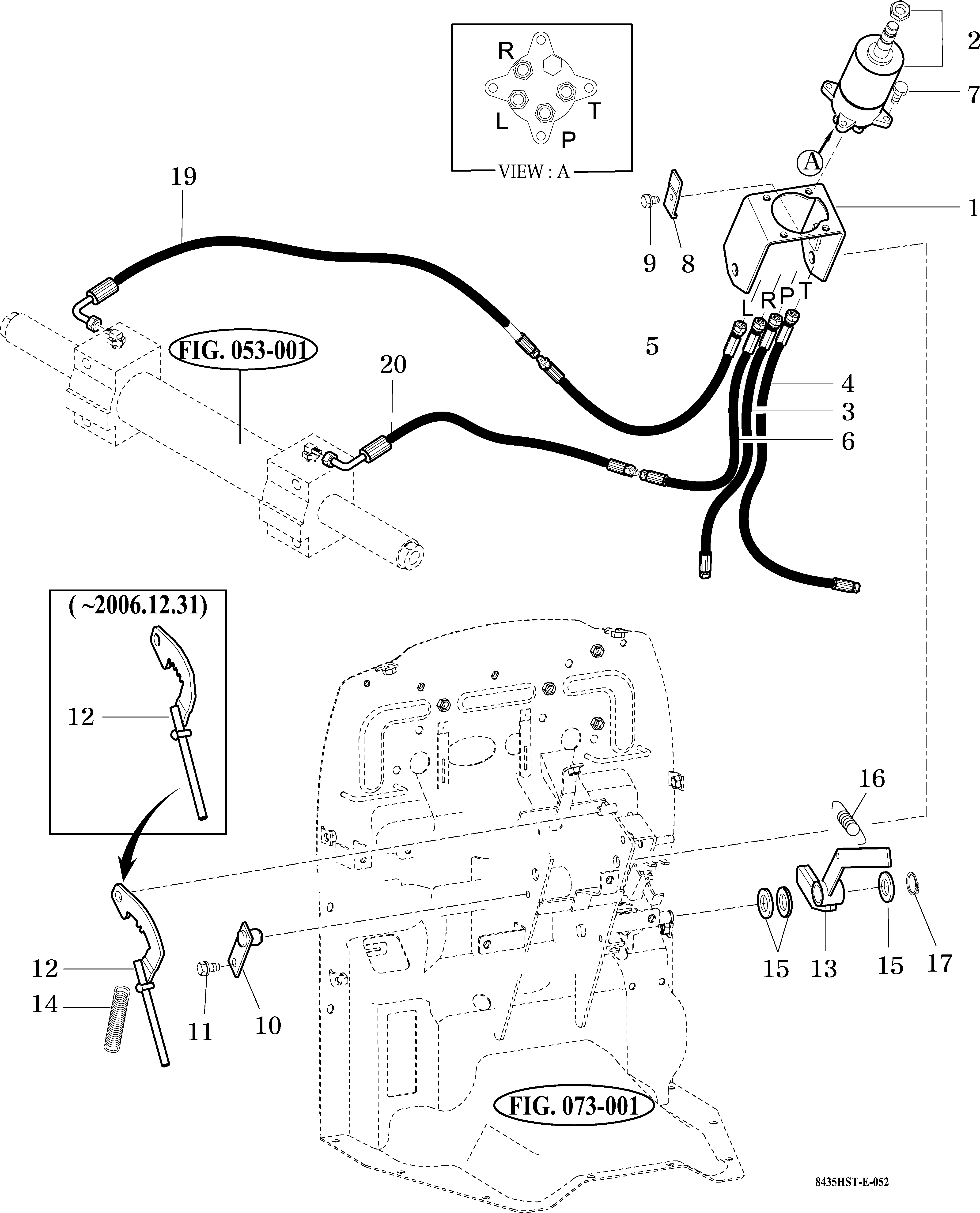 052 - STEERING VALVE & TILT LINKAGE