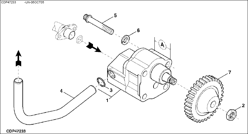 112 - OIL PUMP AND SPUR GEAR DRIVE