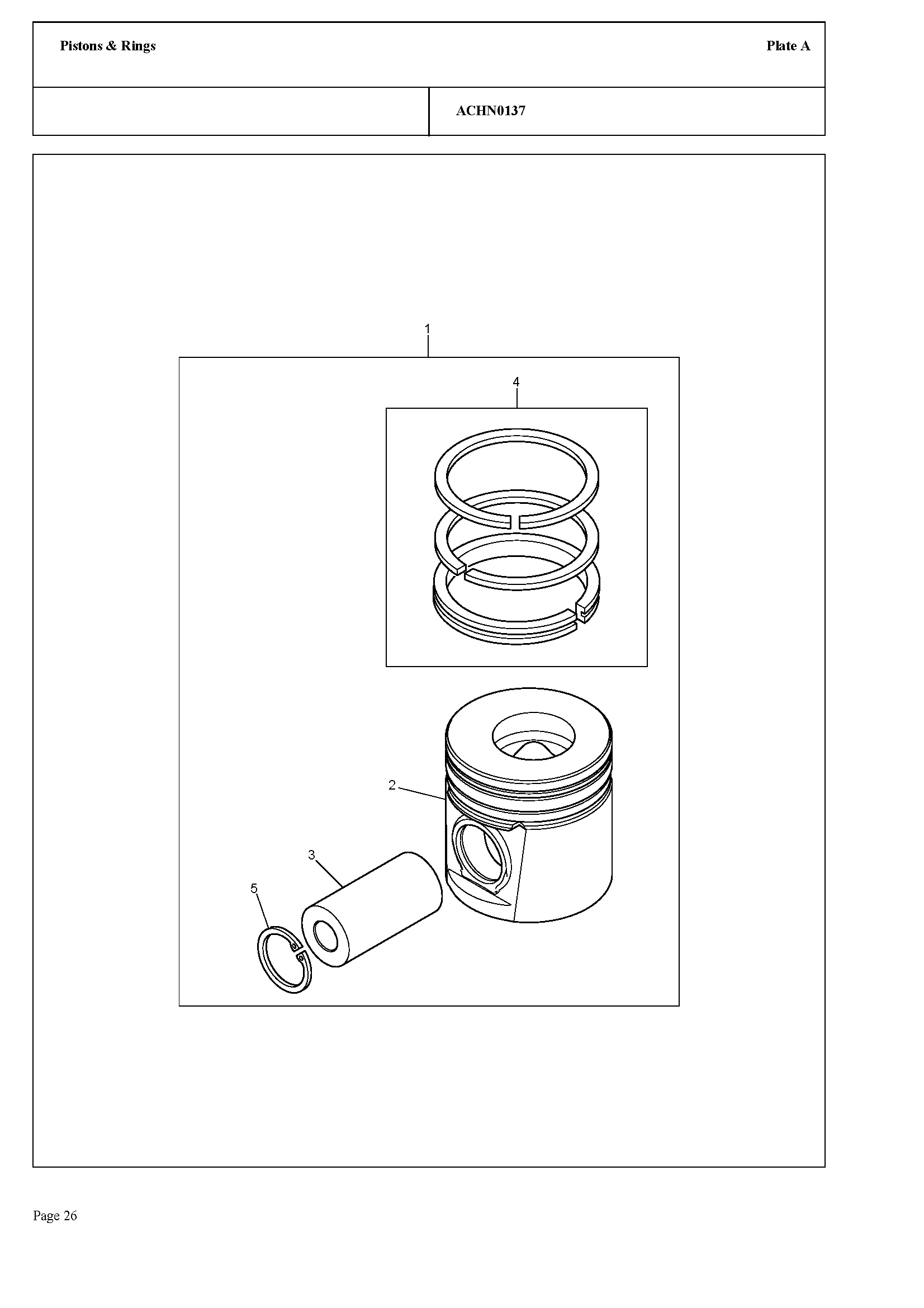 105 - PISTON & RINGS