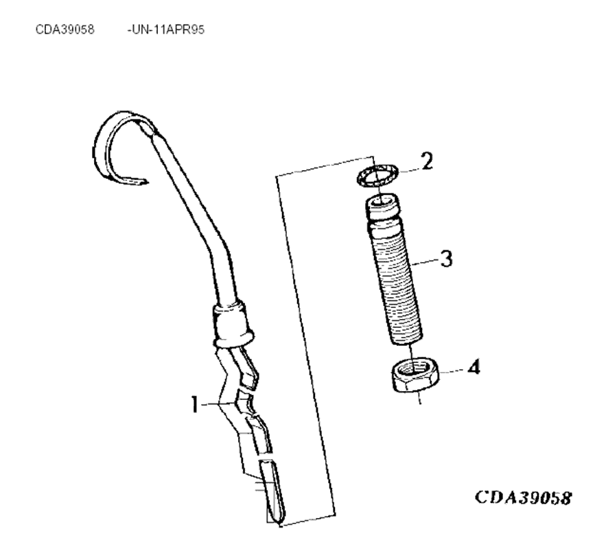 E11 - OIL DIPSTICK & GUIDE