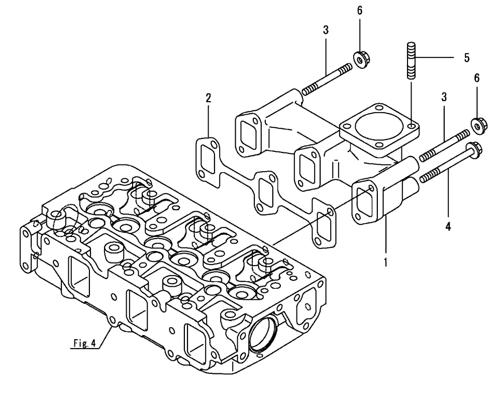 106 - EXHAUST MANIFOLD 106 - EXHAUST MANIFOLD