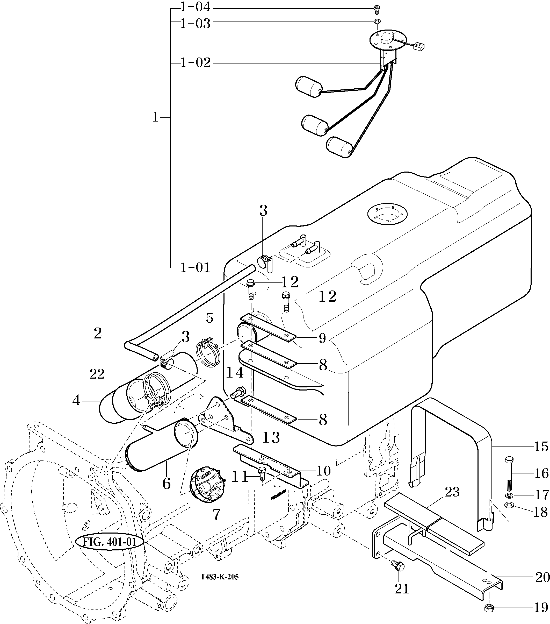 205 - FUEL TANK