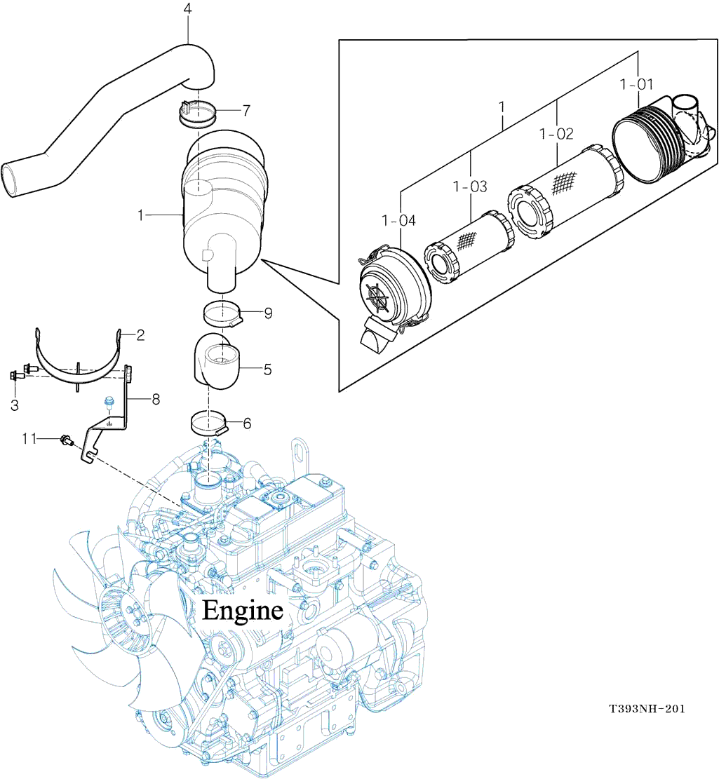 201 - AIR CLEANER