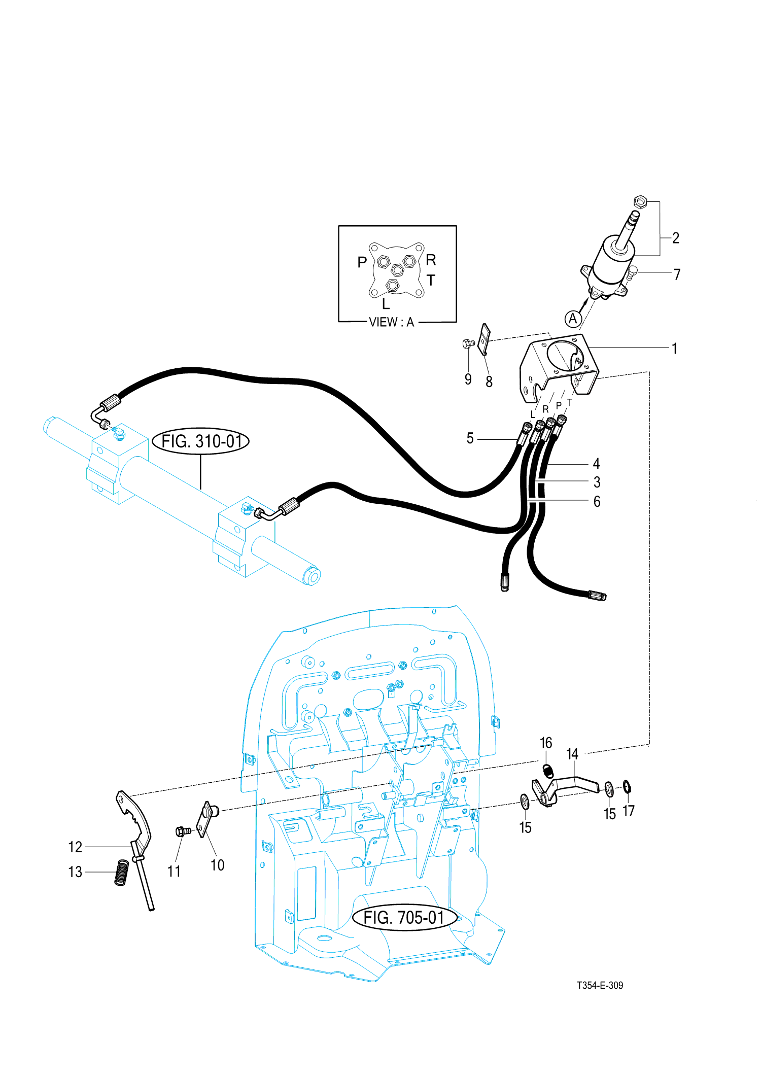 309 - STEERING VALVE & TILT