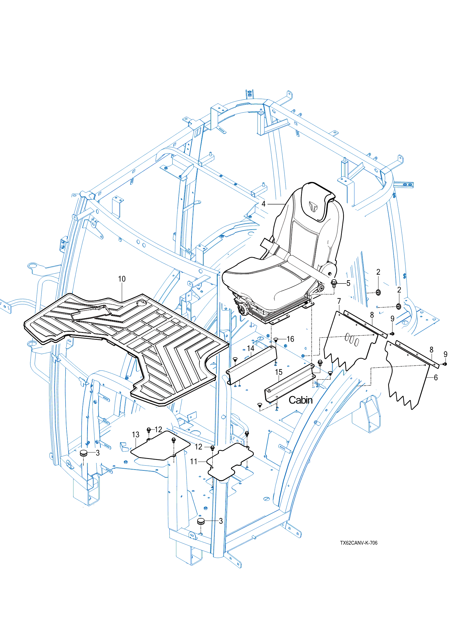 706 - SEAT & MAT