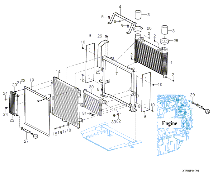 702 - FRONT FRAME