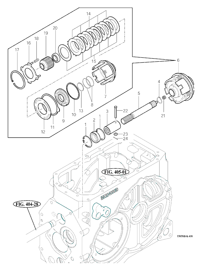 410 - P.T.O DRIVE SHAFT