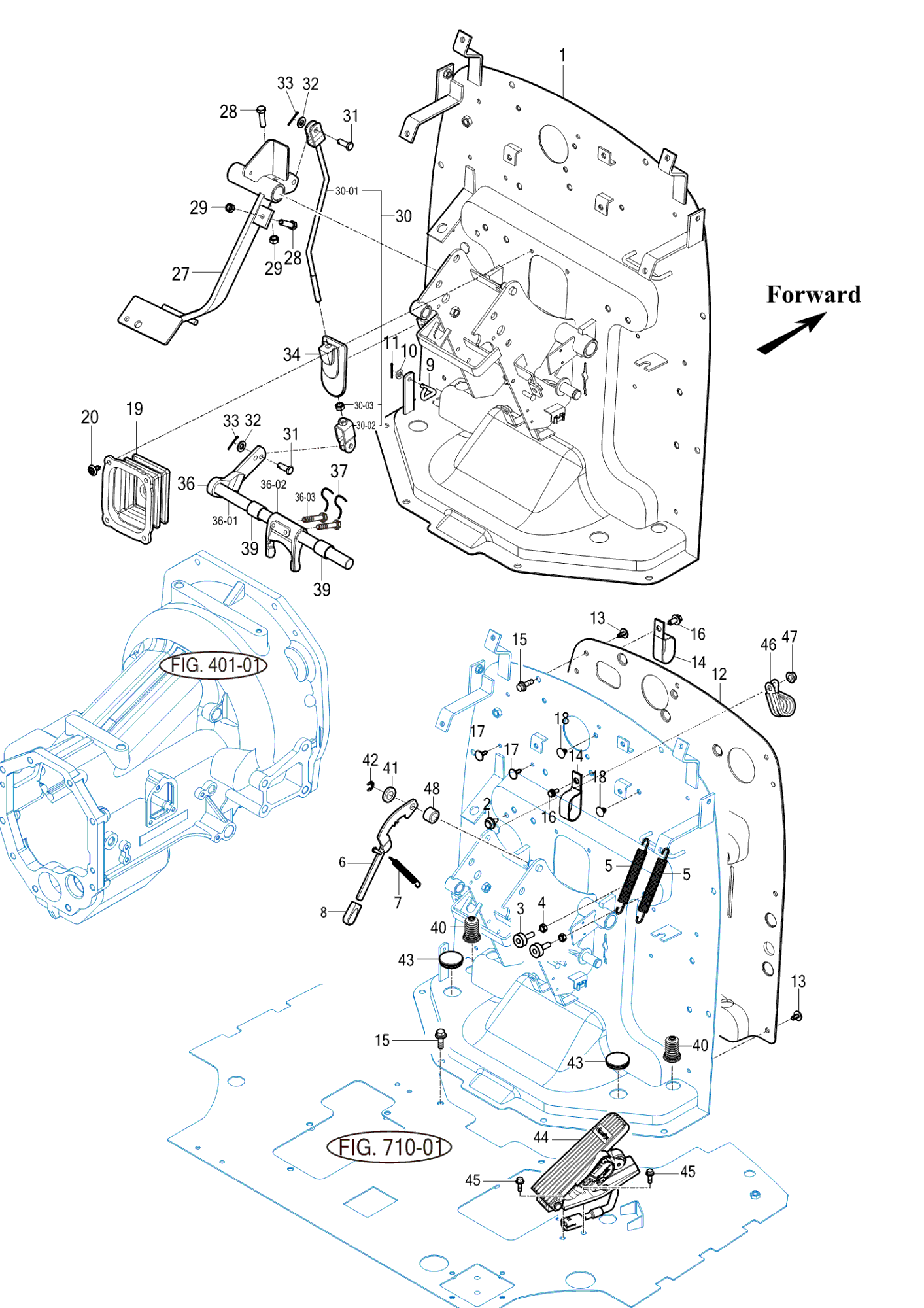 302 - CLUTCH PEDAL (2023-02-23 ~)