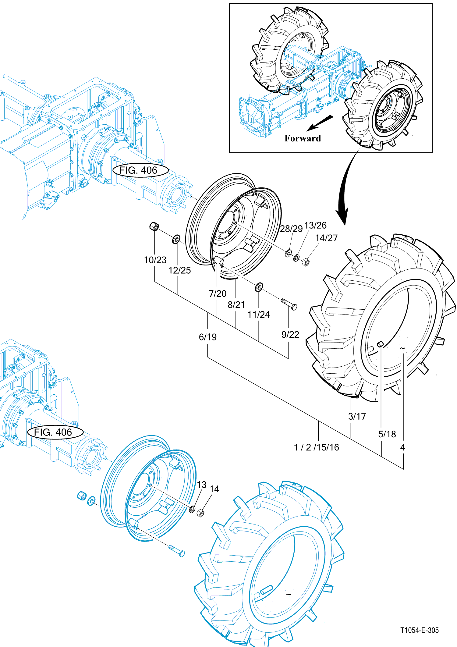 305 - REAR WHEEL (2022-03-01 ~)