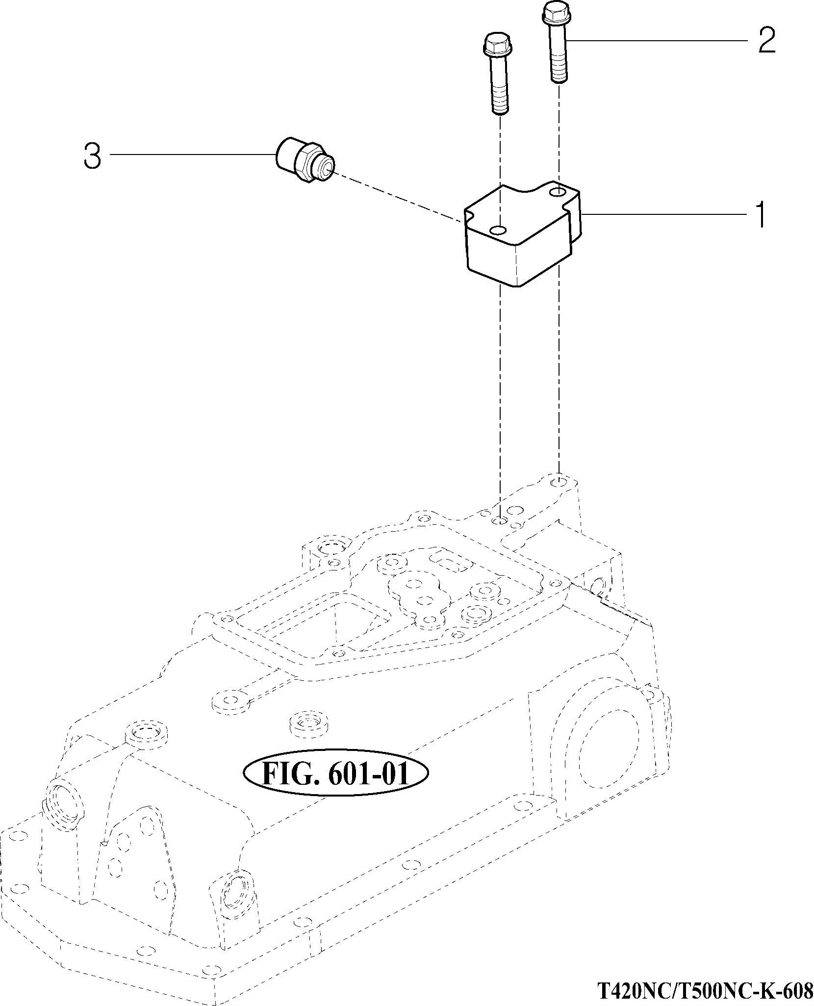 608 - EXTERIOR HYD.VALVE