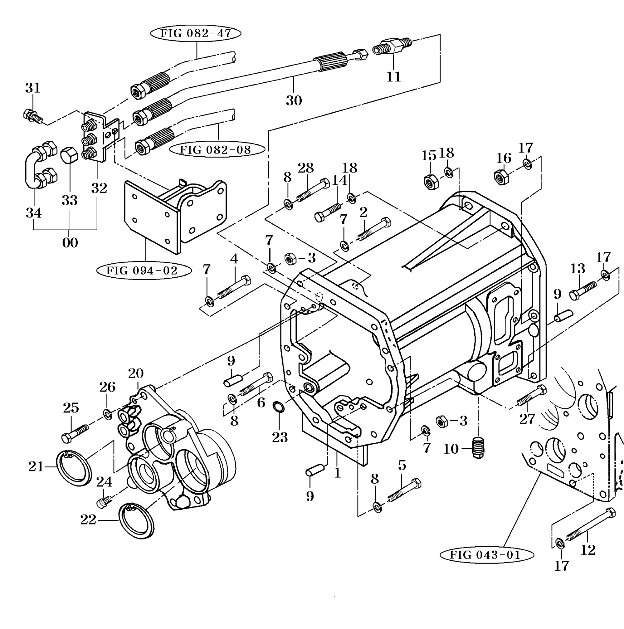 039 - TRANSMISSION MID CASE