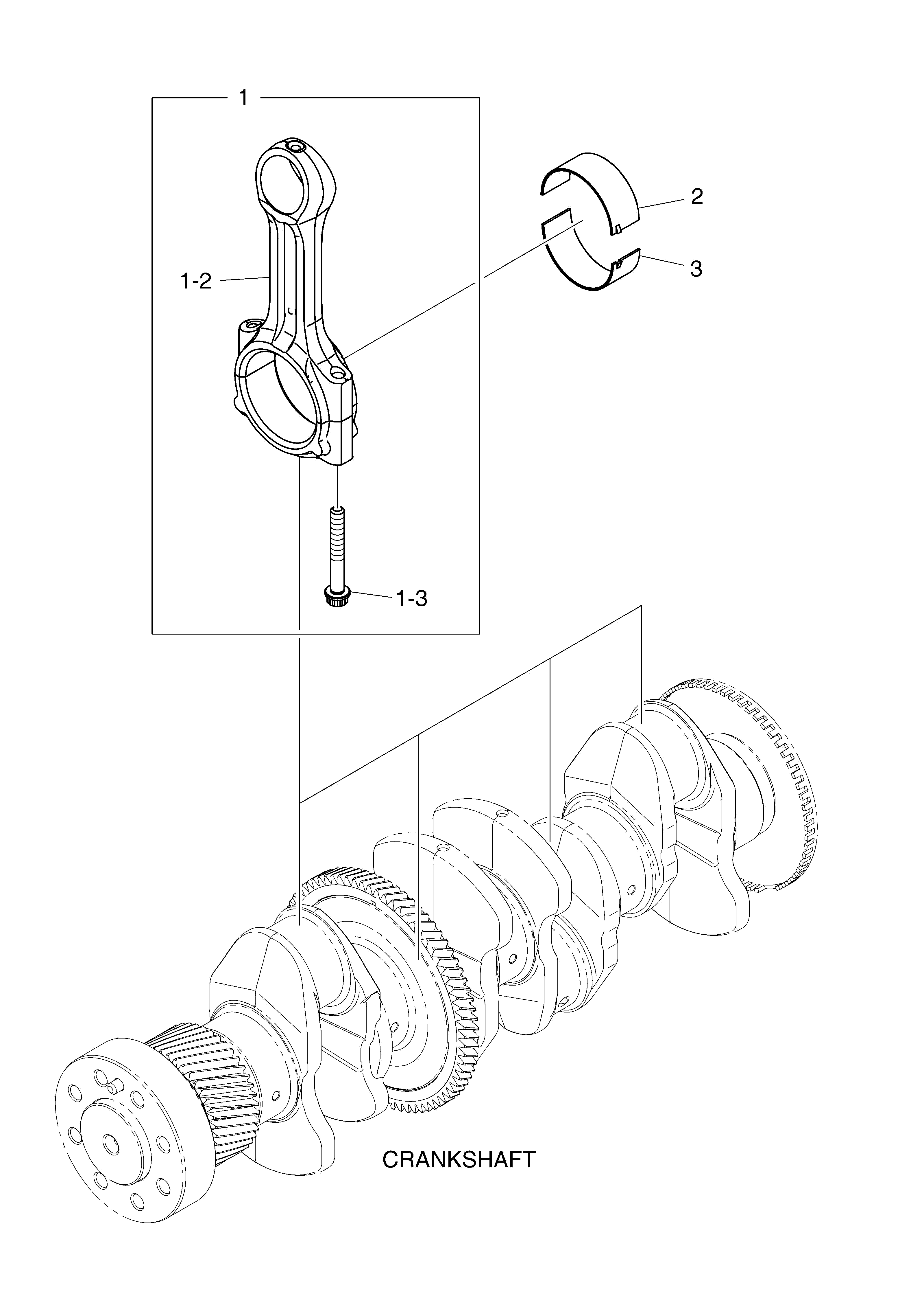 123 - CONNECTING ROD 123 - CONNECTING ROD