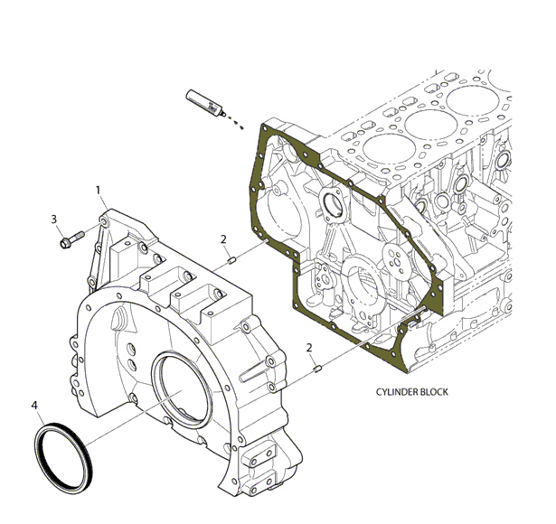 102 - FLYWHEEL HOUSING