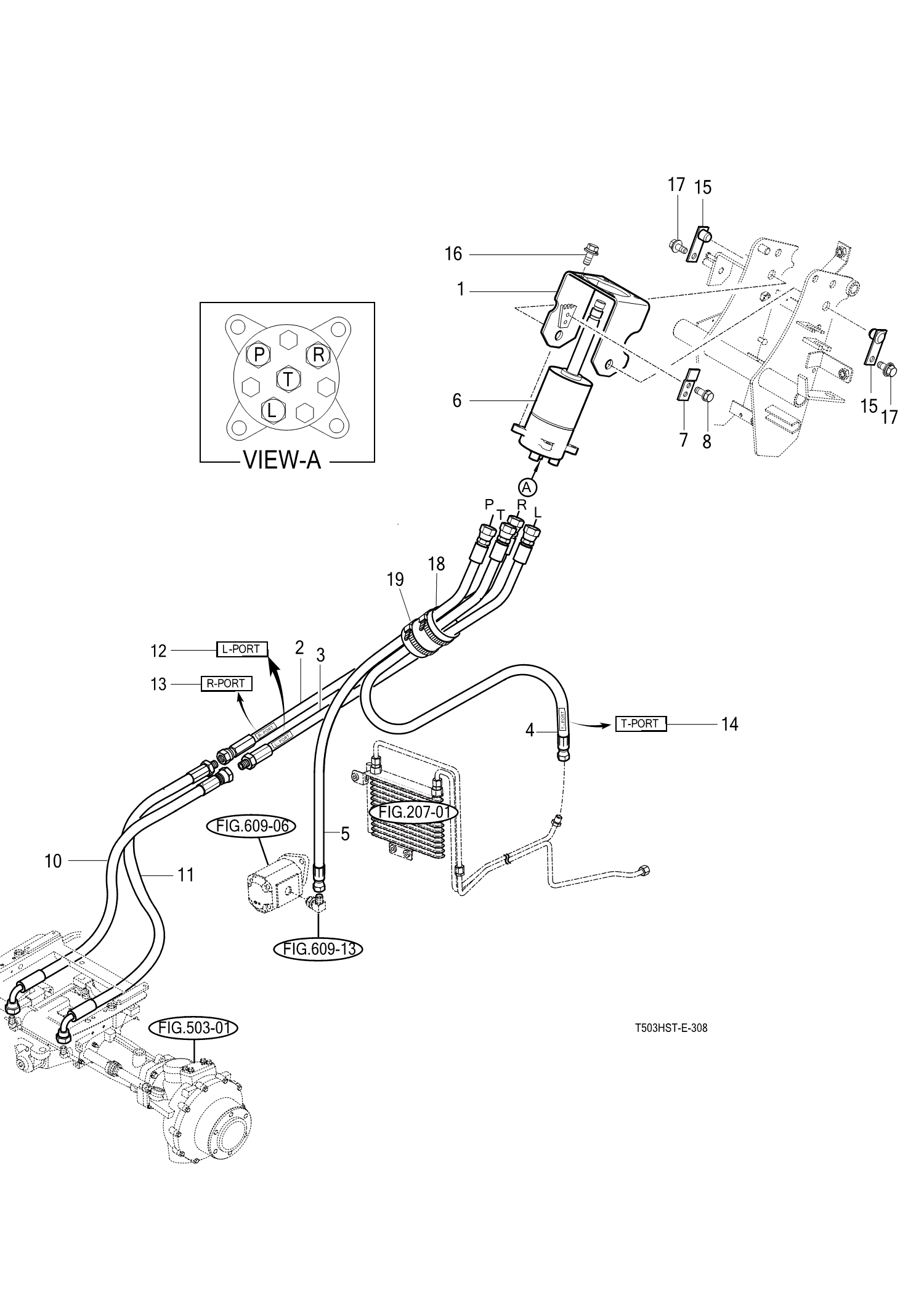 308 - POWER STEERING VALVE