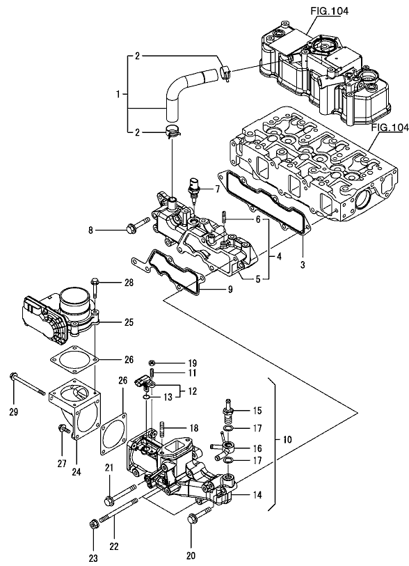 105 - SUCTION MANIFOLD