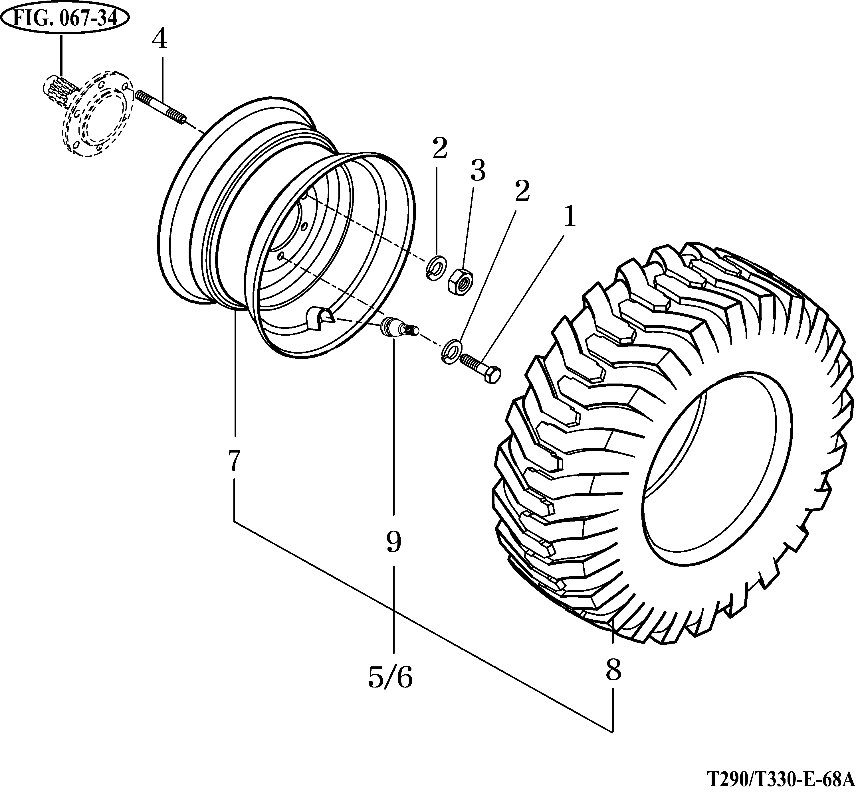 059B - FRONT WHEEL MOUNTING(R4)