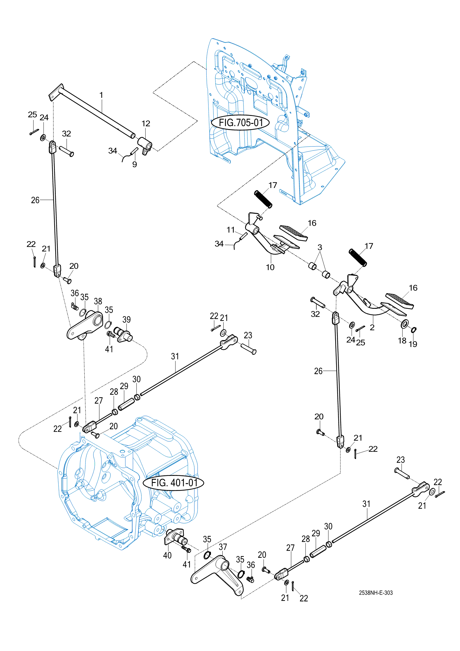 302 - BRAKE PEDAL