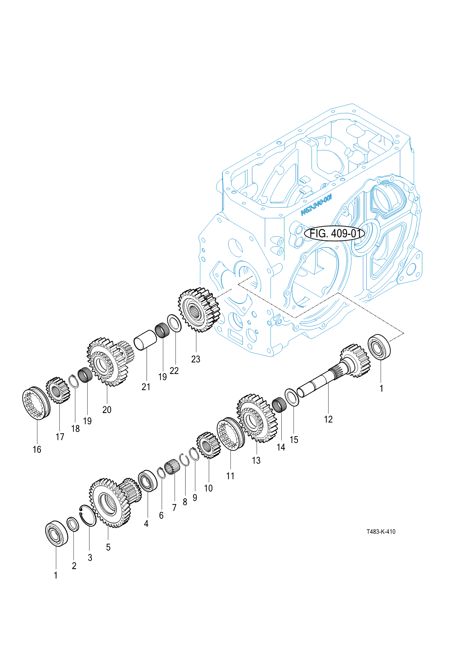 410 - SUB CHANGE GEARS