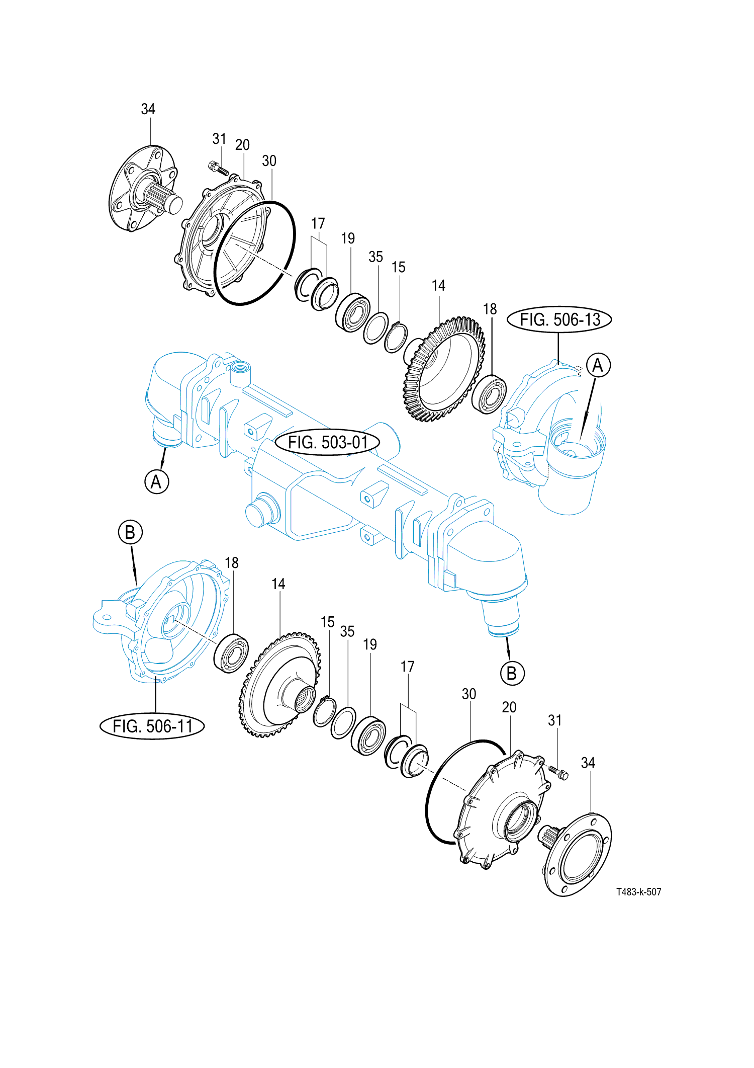 507 - FRONT GEAR CASE (3) 507 - FRONT GEAR CASE (3)