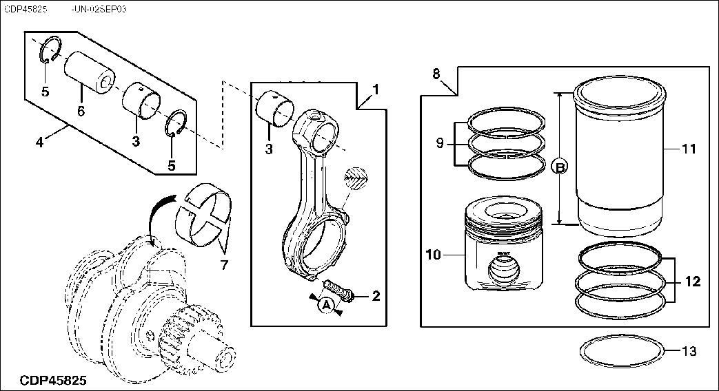 110 - CONNECTING RODS AND BEARINGS