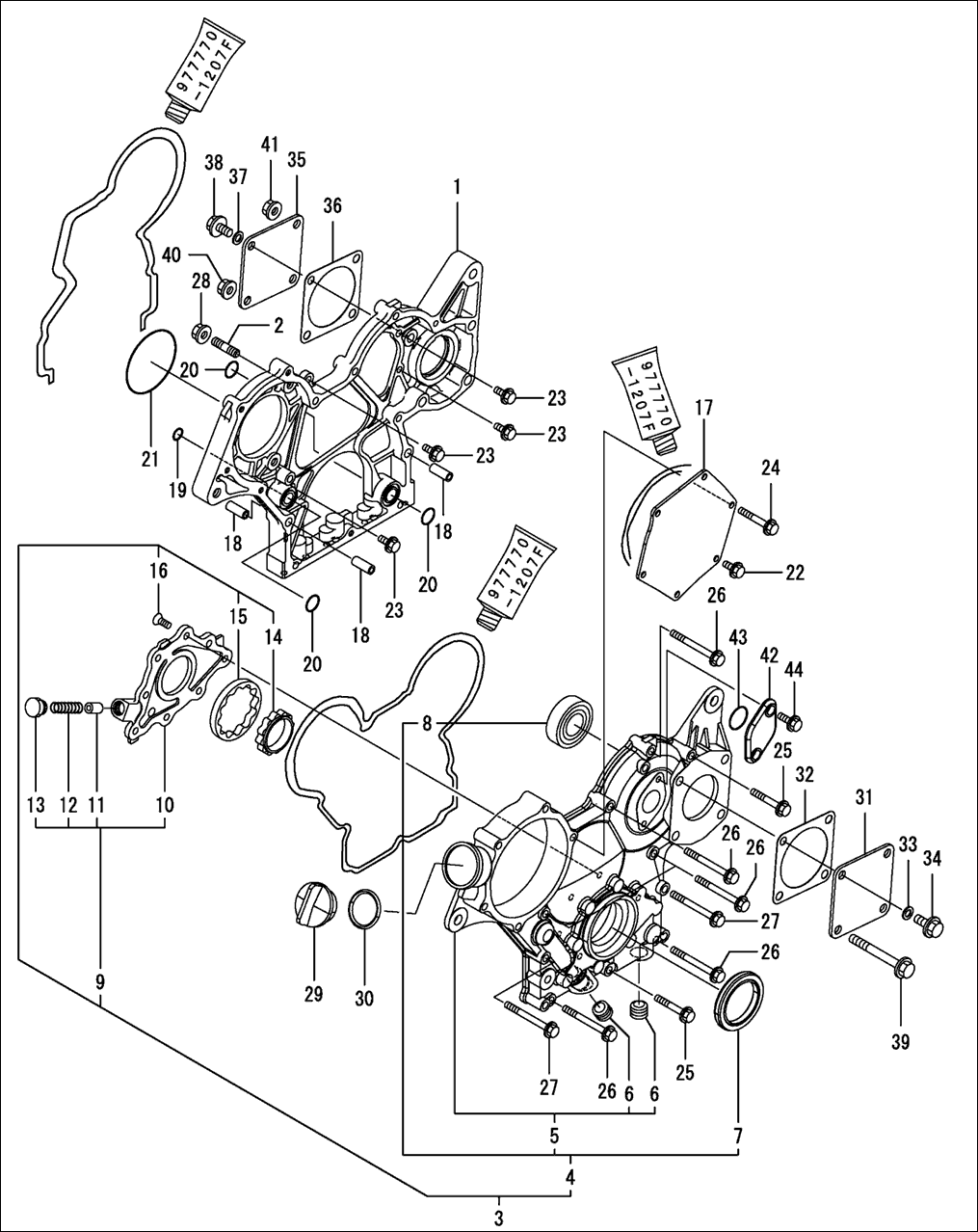 102 - GEAR HOUSING