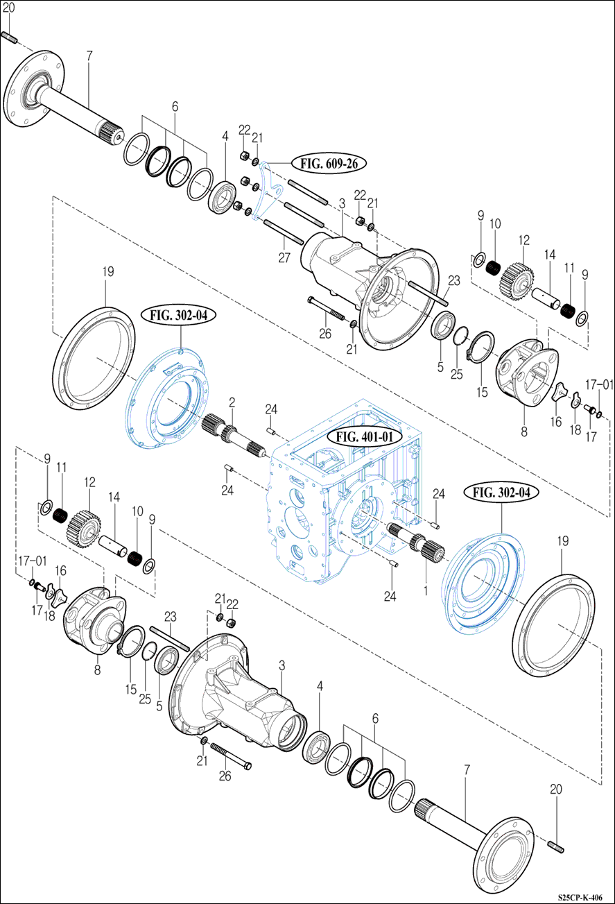 406 - RR AXLEHOUSING