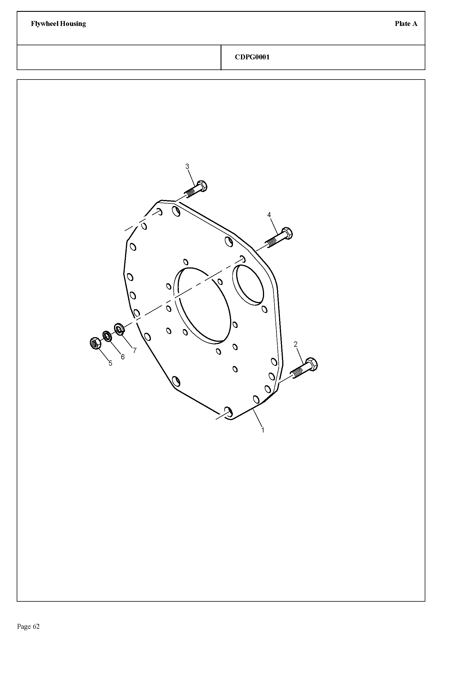 116 - FLYWHEEL HOUSING