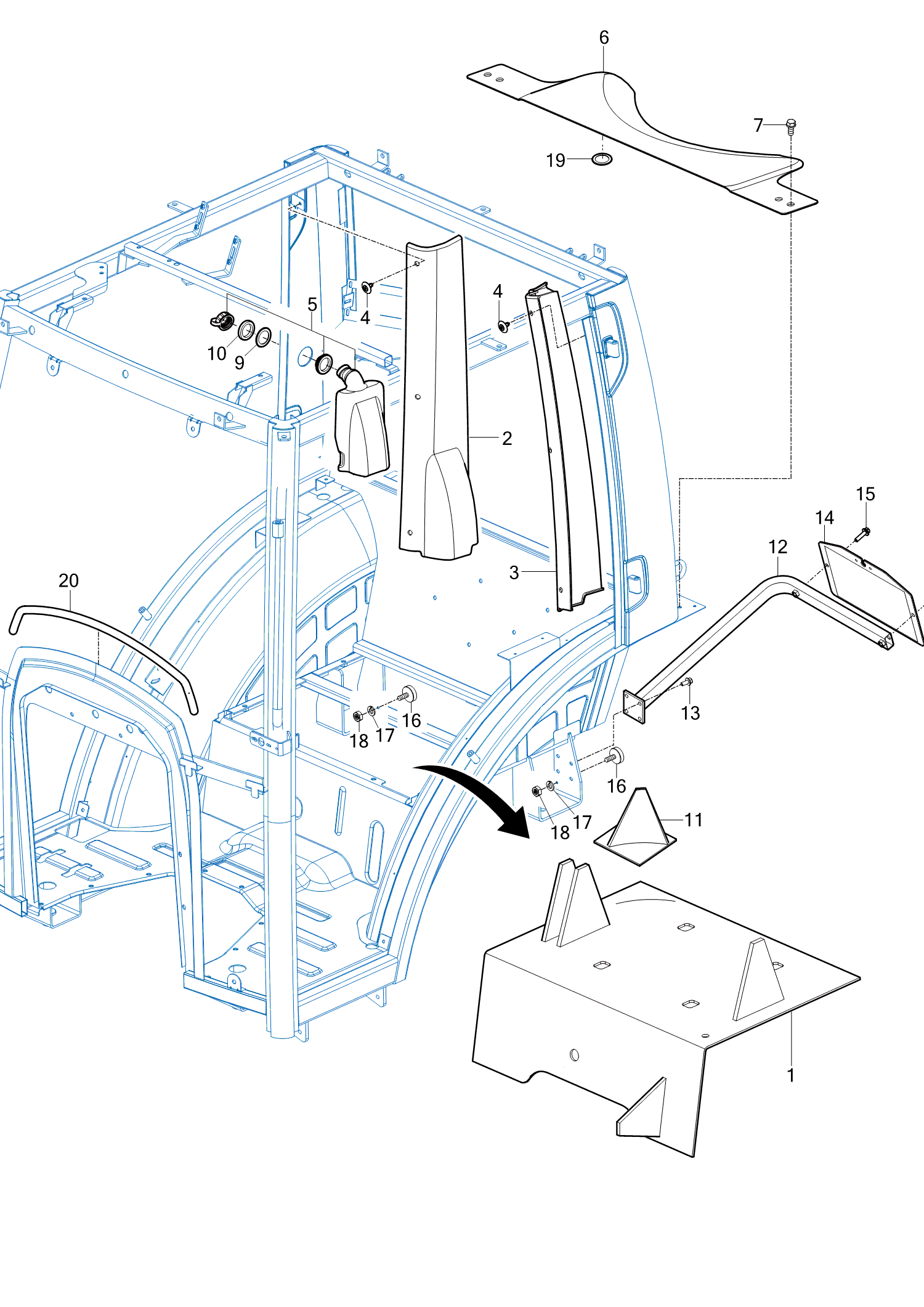 715 - CABIN INTERIOR