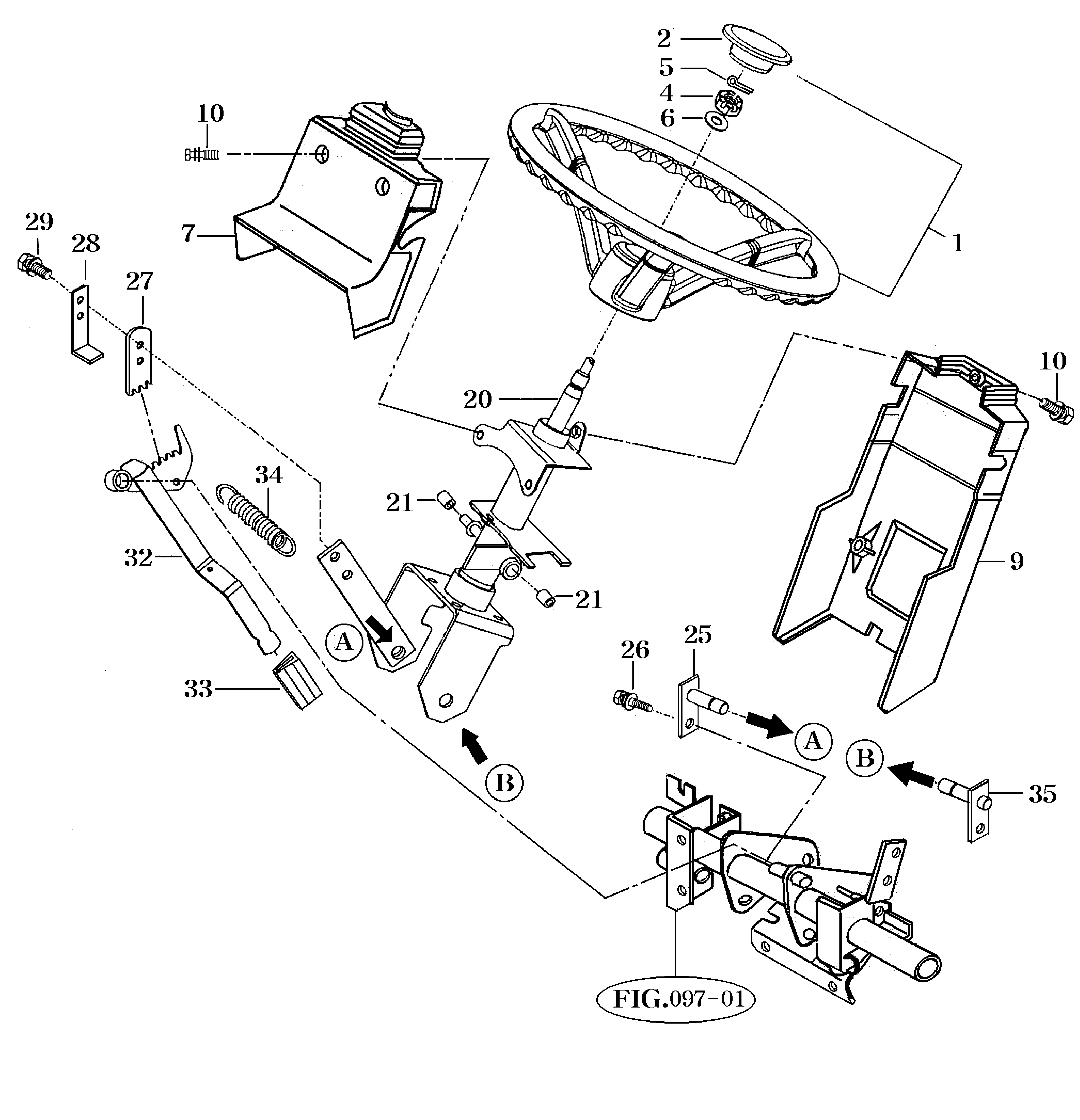 059 - STEERING WHEEL