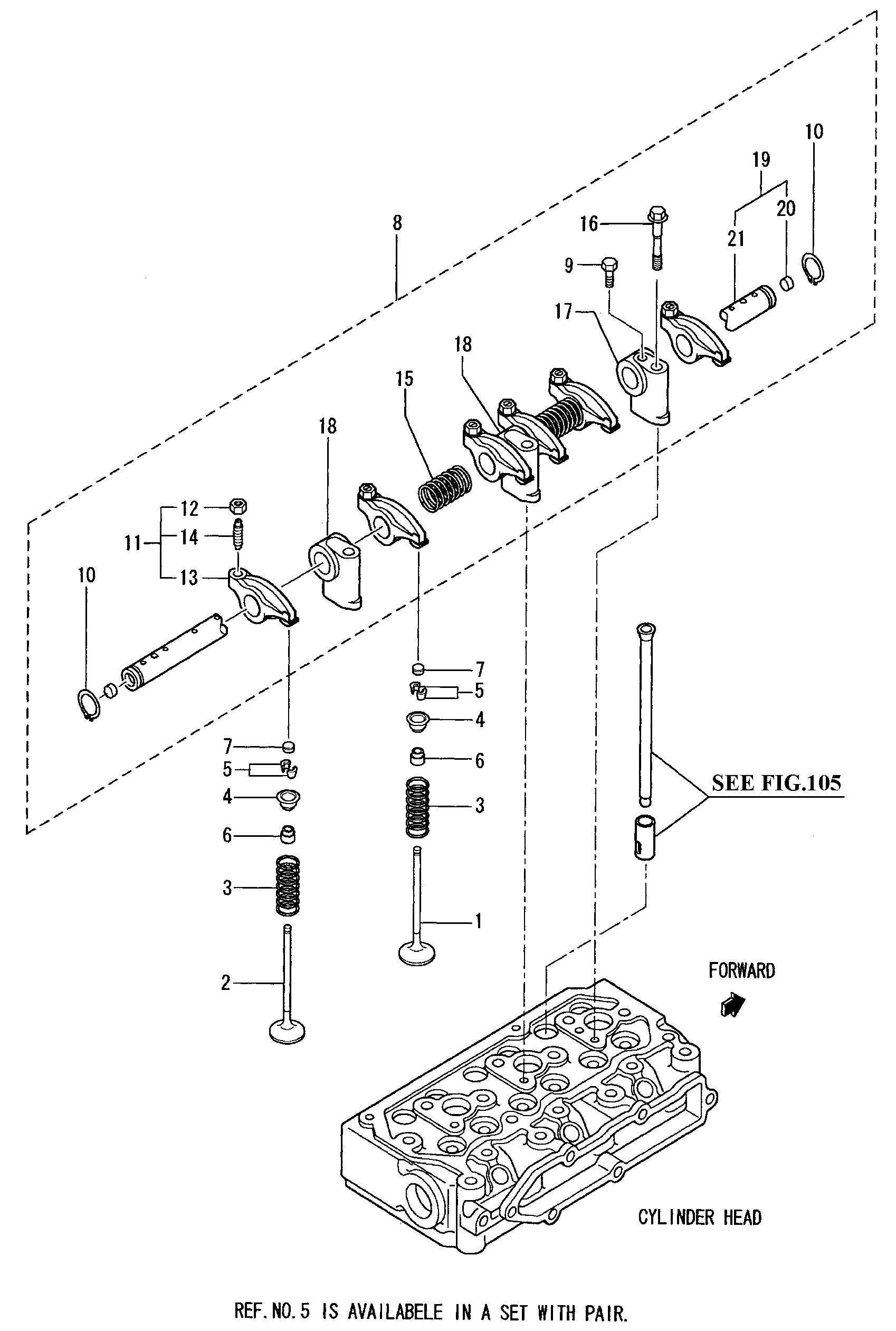 103 - VALVE MECHANISM